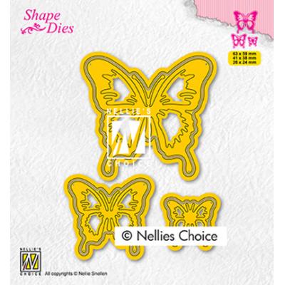 Nellie's Choice Shape Dies - Butterflies